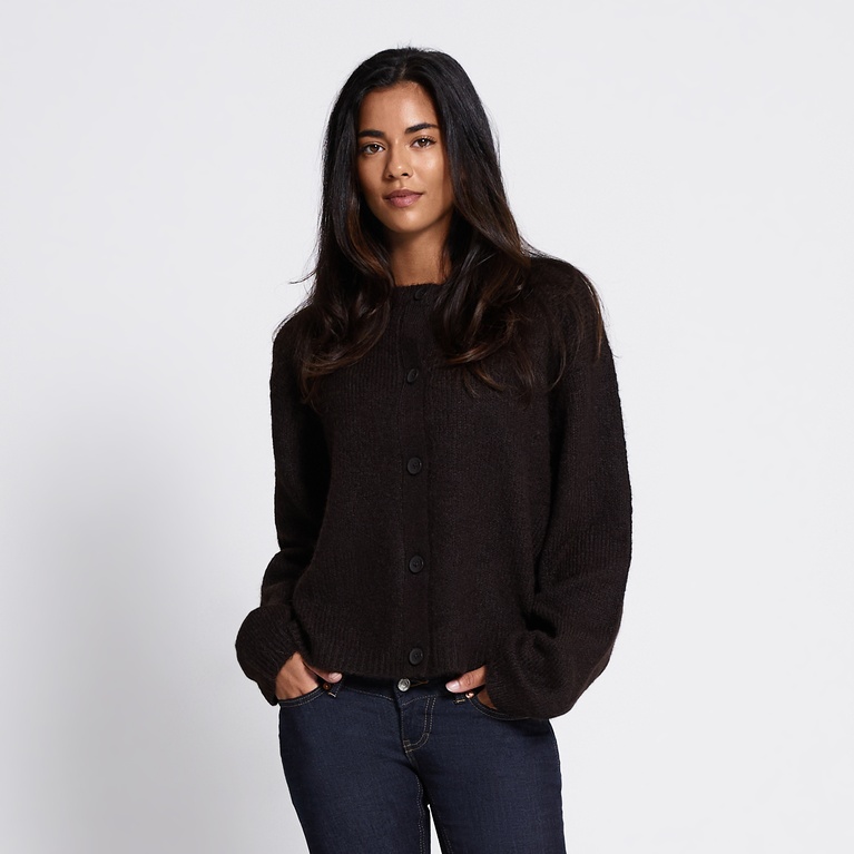 Knit cardigan "Alva" Brown